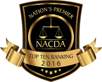 Nation's Premier | NACDA | Top Ten Ranking 2016 | 5 stars